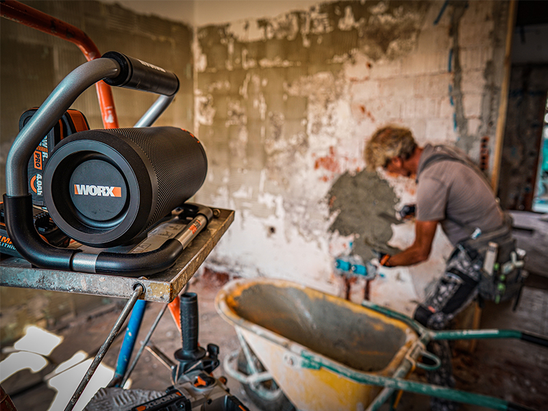 Worx WX009.9 - Altavoz 20V (S/bat)